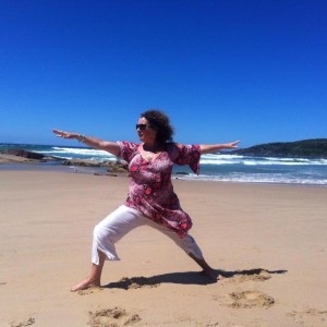 Nicole Yoga pose